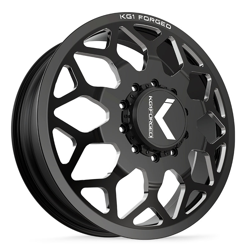 KG1 Forged Luxor-D Gloss Black Milled 26X8.25