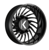 KG1 Forged Bender-D Gloss Black Milled 26X8.25