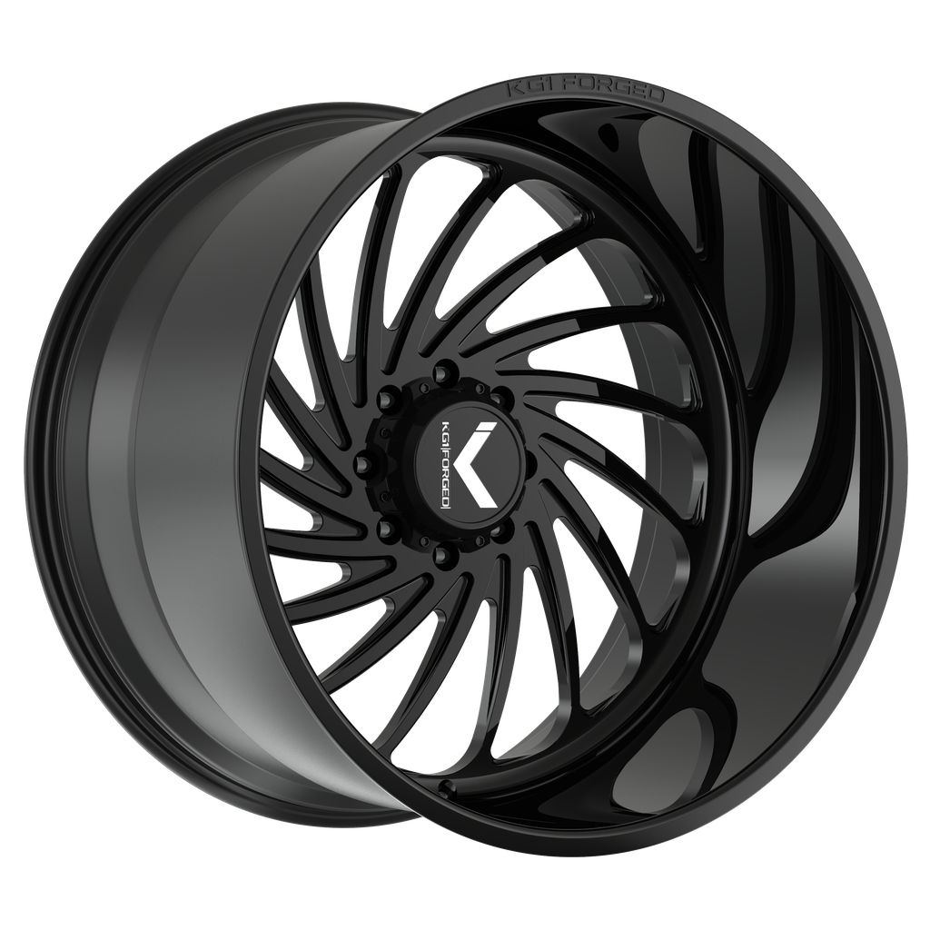 KG1 Forged Bender-S Gloss Black 22X12