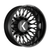 KG1 Forged Jacked-D Gloss Black Milled 26X8.25
