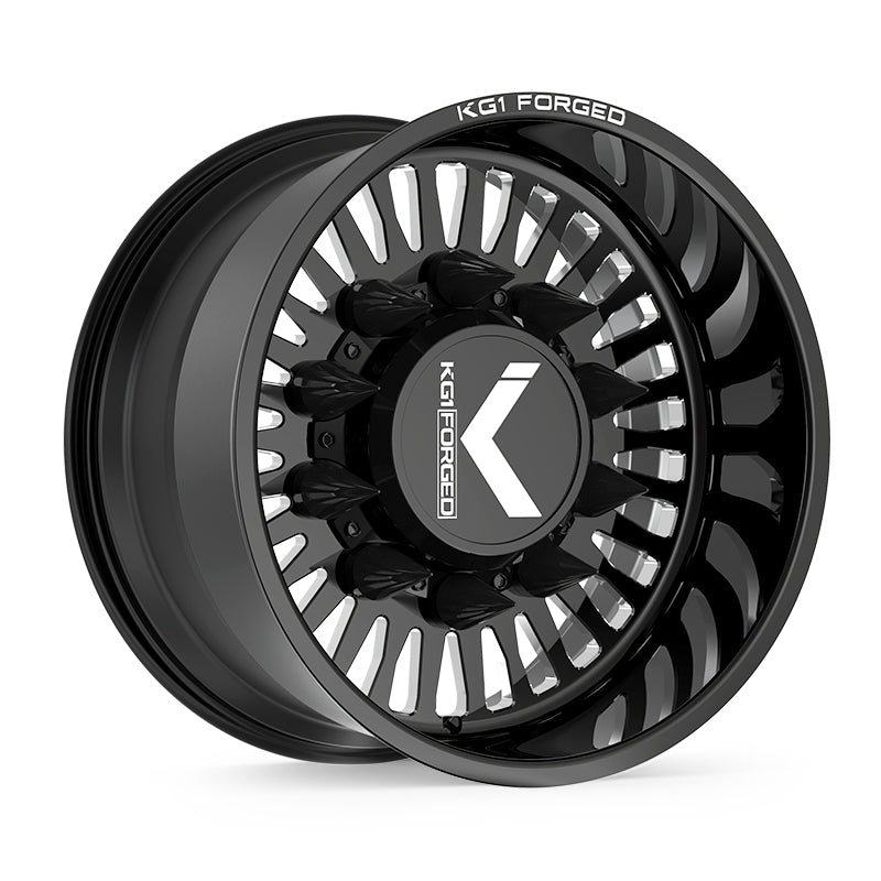 KG1 Forged Vegas-S Gloss Black Milled 26X14