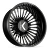 KG1 Forged Vegas-D Gloss Black Milled 26X8.25