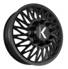 KG1 Forged Glaze-D Gloss Black Milled 24X8.25
