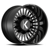 KG1 Forged Czar-D Gloss Black Milled 22X8.25