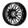 KG1 Forged Buckler-D Gloss Black 24X8.25