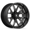 KG1 Forged Primacy (6 Lug) Gloss Black Milled 24X14