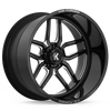KG1 Forged Aristo (5 Lug) Gloss Black Milled 22X12