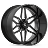 KG1 Forged Aristo (6 Lug) Gloss Black Milled 24X14