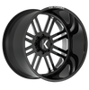 KG1 Forged H8Ter (KF) Gloss Black Milled 24X14
