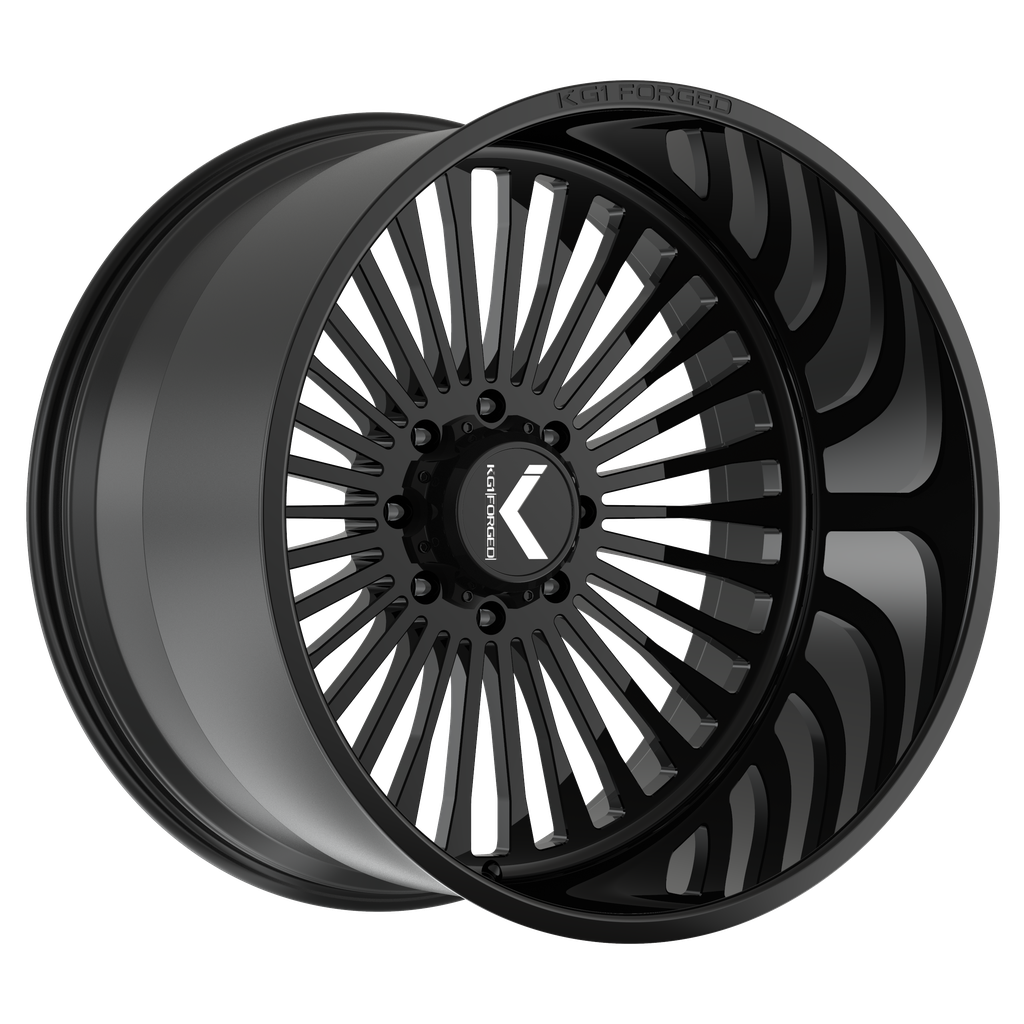 KG1 Forged Vegas (KF) Gloss Black 24X12