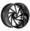 KG1 Forged Mindset Gloss Black Milled 24X14