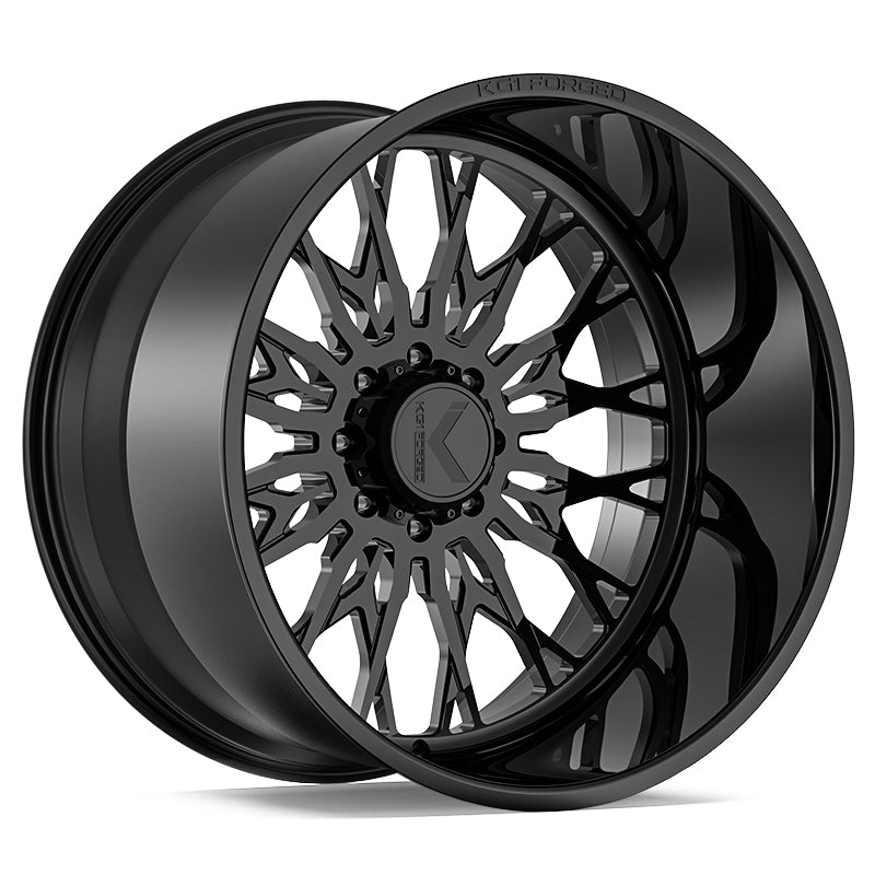 KG1 Forged Splice (KF) Gloss Black 22X12
