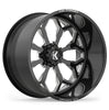 KG1 Forged Knox (8 Lug) Gloss Black Milled 26X16