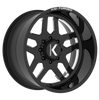 KG1 Forged Pilot Gloss Black 22X12
