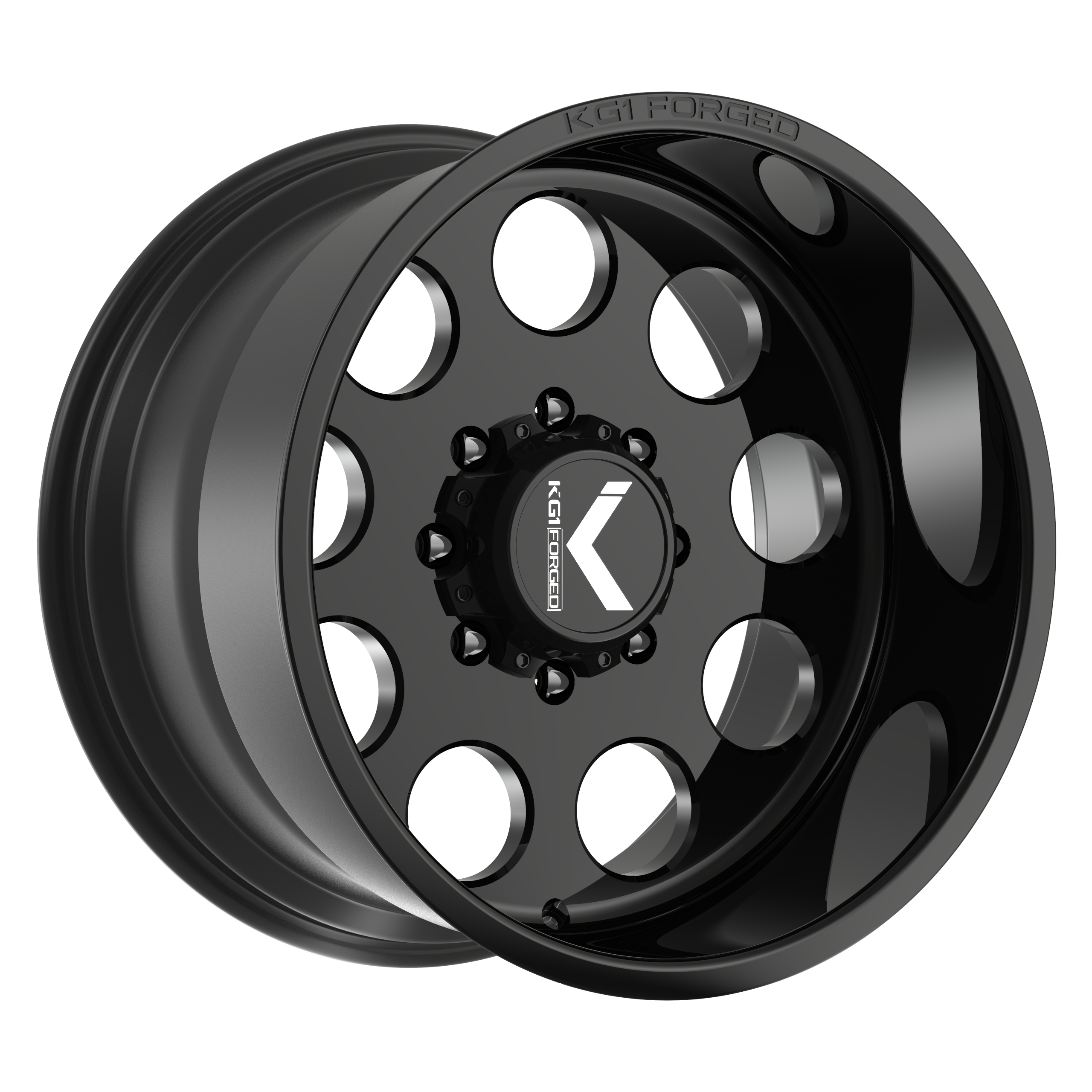 KG1 Forged Niner Gloss Black 22X12