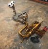 Valvetronic Lotus Evora 3.5L, Catback, T304 SS Anodized Gold, Gold 3.5" Tips LOT.EVOR.VSES.AG