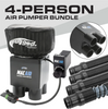 Rugged Radios MAC Air 4-Person Helmet Air Pumper Bundle w/ VSC & Hoses