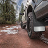 Husky Liners MudDog Mud Flaps - Rubber Rear Mud Flaps - 12IN w/o Weight 55100