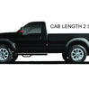 N-Fab Nerf Step - Cab Len (1 Stp) - 15-17 Silv/Sierra HD Reg - TX Blk C1546RC-TX