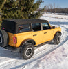 N-Fab Roan - Full Len (2 Steps) - 21-26 Ford Bronco 4-Dr -TX Blk NBF214B-TX