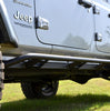 N-Fab TrailSlider - Cab Len (2 Steps) - 07-18 Wrangler JK 4Dr - TX Blk TSJ074-TX