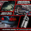 Valvetronic Designs 5" Single Inlet/Outlet Valved Muffler Kit - Universal