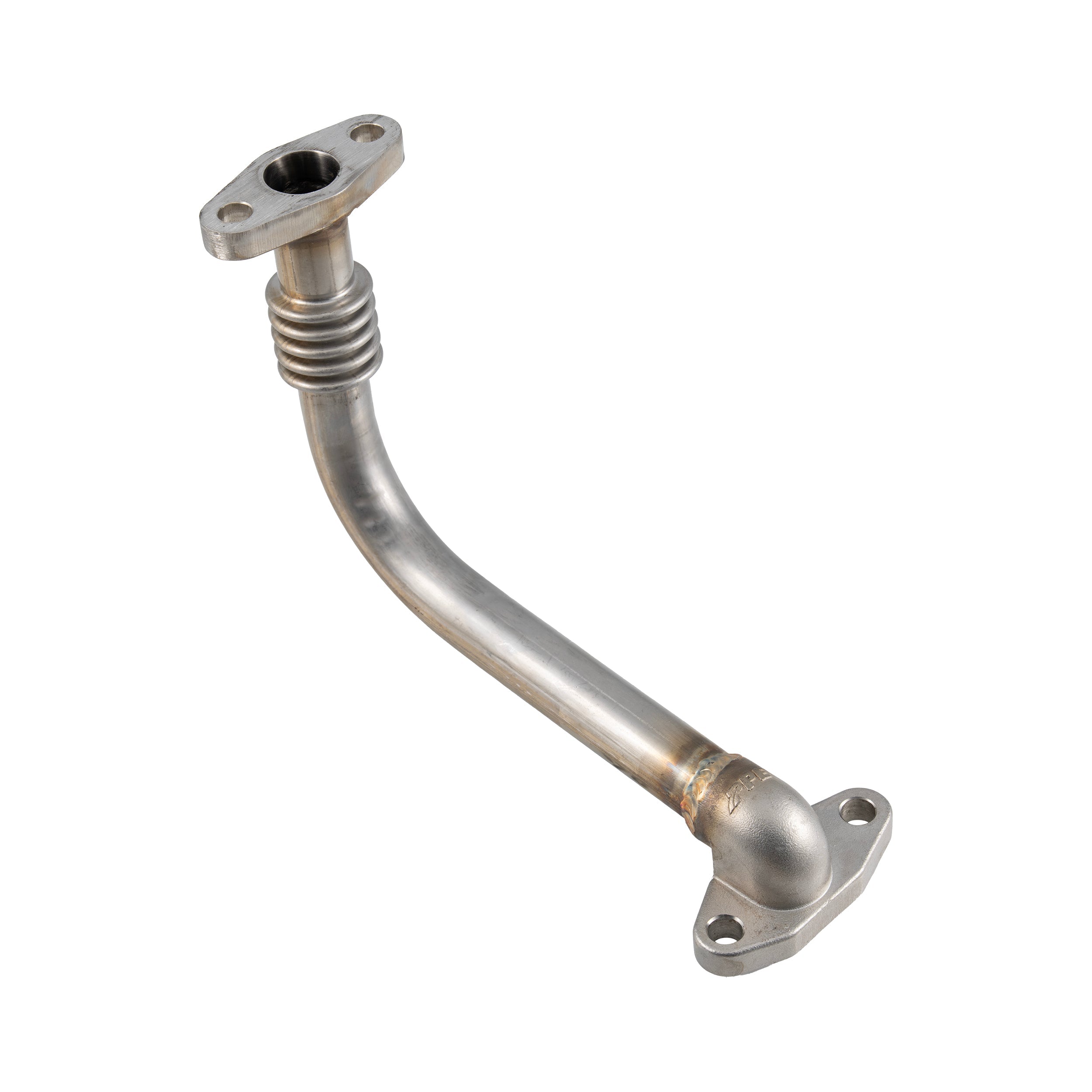 PPE 304 Stainless Turbo Oil Return Pipe For 2001-2004 Chevy Silverado 2500/3500 and GMC Sierra 2500/3500 6.6L Duramax LB7