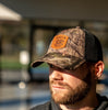 Leather Patch Wrench & Shield Hat