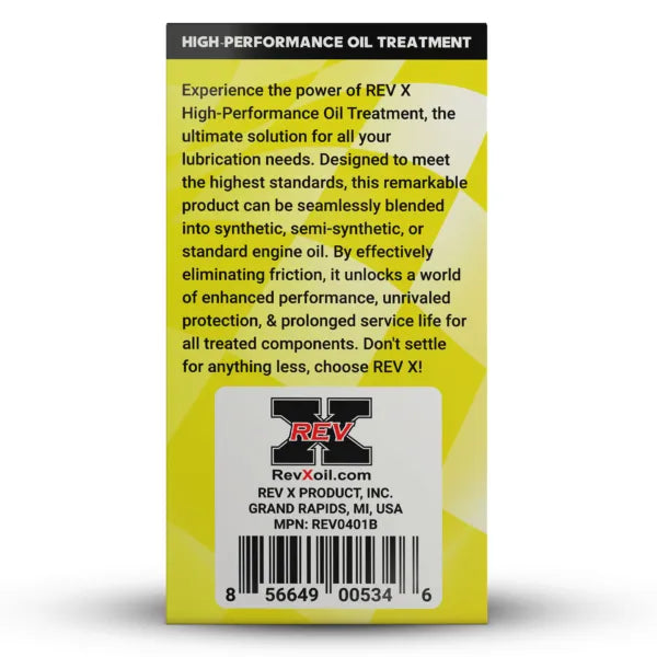 REV X High Performance Oil Treatment – 4 fl. oz. – Rudy's