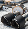 MBRP Armor Pro Axle-Back Exhaust w/ 4.5" CF Tips For 2021-2026 BMW M3/M4 3.0L