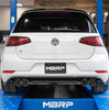 MBRP Armor Pro 3 Inch Cat-Back Exhaust 4 Inch Tip For 15-19 Volkswagen Golf R 2.0L Turbo
