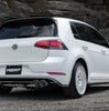 MBRP Armor Pro 3 Inch Cat-Back Quad Rear 4 Inch CF Tips For 15-19 VW Golf R MK7/MK7.5