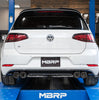 MBRP Armor Pro 3 Inch Cat-Back Quad Rear 4 Inch CF Tips For 15-19 VW Golf R MK7/MK7.5