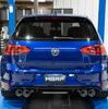 MBRP Armor Pro Cat-Back Exhaust w/ 4" Quad CF Tips For 2015-2019 Volkswagen Golf R 2.0L