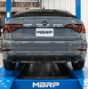 MBRP Armor Pro 3 Inch Cat-Back Dual Exhaust 4 Inch Tip For 19–21 VW Jetta GLI 2.0L Turbo