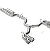 MBRP Armor Pro Cat-Back Exhaust 4" Quad Tips For 2022-2026 Volkswagen Golf R 2.0L MK8