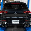 MBRP Armor Pro Cat-Back Exhaust 4" Quad Tips For 2022-2026 Volkswagen Golf R 2.0L MK8