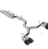 MBRP Armor Pro 3 Inch Cat-Back Quad Exhaust CF Tips For 22-25 Volkswagen Golf R 2.0L
