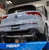 MBRP Armor Pro 3 Inch Cat-Back Dual Exhaust CF Tips For 22-25 VW Golf GTI MK8 2.0L