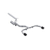 MBRP Armor Pro 3 Inch Cat-Back Dual Exhaust CF Tips For 22-25 VW Golf GTI MK8 2.0L