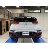MBRP Armor Pro 3 Inch Cat-Back Dual Exhaust CF Tips For 19-22 Hyundai Veloster N 2.0L