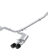 MBRP Armor Pro Cat-Back Exhaust Quad CF Tips For 2021-2023 Hyundai Sonata N Line 2.5L