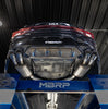 MBRP Armor Pro Cat-Back Exhaust 4" Quad CF Tips For 2021-2024 Kia K5 GT 2.5L
