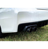 MBRP Armor Pro 2.5 Inch Axle-Back Exhaust CF Tips For 11–21 Subaru WRX/STI 2.0L/2.5L