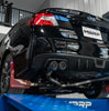 MBRP Armor Pro 3 Inch Cat-Back Exhaust CF Tips For 15–21 Subaru WRX/STI 2.0L/2.5L