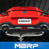 MBRP Armor Pro 2.5 Inch Axle-Back Exhaust 5 Inch CF Tip For 22–25 Subaru/Toyota BRZ/GR86