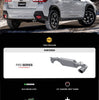 MBRP Armor Pro 2.5 Inch Axle-Back Exhaust 4 Inch Tip For 18–23 Subaru Crosstrek 2.0L/2.5l