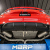 MBRP Armor Pro Cat-Back Exhaust w/ 4" CF Tips For 2022-2024 Honda Civic Sport Touring Hatchback 1.5L