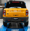 MBRP Armor BLK 2.5 Inch Res-Back Dual Exhaust For 21–25 Ford Bronco Sport 1.5L/2.0L