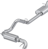 MBRP 3" Cat-Back Exhaust For 2021-2025 Ford Bronco 2.3L/2.7L T304 Tour Profile